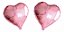 Balão Metalizado Coração Rosa - Pacote C/ 3 Unidade - 9531 - Pais e Filhos - Imagem 1
