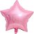 Balão Metalizado Estrela Rosa - Pacote C/3 Unidade - 9527 - Pais e Filhos - Imagem 1