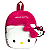 Mochila Infantil de Pelúcia Hello Kitty - 2833 - Candide - Imagem 1