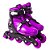 Patins Roller Radical - Roxo - Regulável - Tam. 33-36 M - 367200 - Bel Sports - Imagem 1