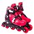 Patins Roller Radical - Vermelho - Regulável - Tam. 33-36 M - 367200 - Bel Sports - Imagem 1
