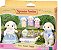 Sylvanian Families Família Dos Coelhos Floral - 5735 - Epoch - Imagem 1