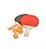 Kit Ping Pong 2 Raquetes e 4 Bolinhas - DMT6727 - Dm Toys - Imagem 1