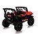 Jipe Carrinho Elétrico Aventura 12V Vermelho  - 1251 - Bang Toys - Imagem 2