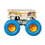 Hot Wheels 1:64 - 5 Alarm Monster Trucks Brilha no Escuro - HCB50/HWC80 Mattel - Imagem 3