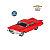 Carrinho Impala 1959 - Escala 1:64  Vermelho - Cks - Imagem 1