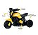 Mini Moto Elétrica Daily Amarela Infantil 6v C/ Sons -3005 - Unitoys - Imagem 4