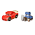 Carros Disney Cars Cave Mcqueen e Pitsoposaurus - DXV99 Mattel - Imagem 1