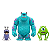 Conjunto Bonecos Monstros S.A. - Storytellers - HMM01 Mattel - Imagem 1