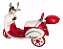 Mini Moto Elétrica Scooter Lemn 6v Branca - 1247 Bang Toys - Imagem 2