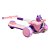 Patinete Aviãozinho Feliz até 60 kg - Rosa - DMR6816 - Dm Toys - Imagem 2