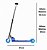 Patinete DM Radical 2 rodas Até 40 kg - DMR4454 - Dm Toys - Imagem 5