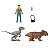 Dinossauro Jurassic World Dominion Maisie e Velociraptor Beta - HDX46- Mattel - Imagem 1