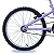 Bicicleta Aro 20 Kiss com Cesta Freio V-Brake - Lilas - 056 Free Action - Imagem 4