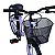 Bicicleta Aro 20 Kiss com Cesta Freio V-Brake - Lilas - 056 Free Action - Imagem 5
