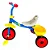 Triciclo Infantil Azul Suporta 30Kg - 1802 - Unitoys - Imagem 2