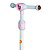 Patinete Radical Infantil 3 Rodas Com Luz Led e Som - DMR6809 RS - Dm TOYS - Imagem 3