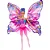Boneca Barbie Fantasia Borboleta 2 Em 1 - HXJ10 Mattel - Imagem 2