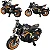Mini Moto Elétrica Infantil Racer 12v Laranja - 758267 - Tapuzim - Imagem 3