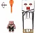 Boneco Minecraft O Filme Piglin E Fantasma - Jfb69 - Mattel - Imagem 2