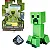Boneco Minecraft Creeper e Acessório 7Cm Gtp08 Mattel - Imagem 1