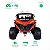 Carrinho Elétrico Jipe Vermelho 12V Tração 4 Rodas Rádio - 1301- Bang Toys - Imagem 5