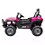 Jipe  Eletrico Thor 4x4 Rosa - 998552 TAPUZIM - Imagem 3