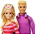 Conjunto Boneca Barbie E Ken Com Patins - HXK90 Mattel - Imagem 2