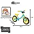 Bicicleta Infantil Balance Push Azul e Amarelo - 10458 Verden - Imagem 5