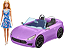 Carro Conversivel Da Barbie Roxo - HBY29 - Mattel - Imagem 1
