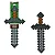 Minecraft Armas De Batalha - Espada De Pedra - HFF59 - Mattel - Imagem 4