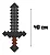 Minecraft Armas De Batalha - Espada De Pedra - HFF59 - Mattel - Imagem 2