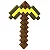 Minecraft Arma De Batalha - Picareta De Ouro - HFF59 - Mattel - Imagem 1