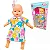 Boneca Nenezinho Branco Vestido Colorido 44 - 0056 - cm Estrela - Imagem 2
