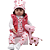 Boneca Bebe Reborn Laura Baby Valentina 18 - 0457 Shiny Toys - Imagem 1