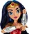 Boneca Dc Super Hero Girls Mulher Maravilha 2 Em 1 GBY51 Mattel - Imagem 2