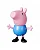 Boneca Peppa Pig - George 12cm - F6155 - Hasbro - Imagem 2