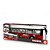 Ônibus City Driver Fricção C/ Luz e Som Vermelho - 7131 - Cardoso - Imagem 2