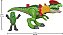 Imaginext Jurassic World Dilofossauro - FMX88 - Mattel - Imagem 2