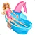 Boneca Barbie com Piscina Glam Maio Rosa - HRJ74 - Mattel - Imagem 2