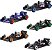 Pack 5 Hot Wheels Formula 1 -  JGF58 - Mattel - Imagem 4