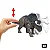 Dinossauro Jurassic World Rebirth Com Som - Nasutoceratops 30 cm - JGB87 - Mattel - Imagem 2