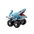 Jurassic World 3 Carrinhos 7Cm Blue, Carnotaurus, Mosasaurus - 3025 - Sunny - Imagem 3