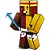 Boneco Geleia 15 Cm Com 3 Acessórios - 3.03.1385 - Algazarra - Imagem 1