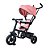 Triciclo 360º Rosa com empurrador Passeio Divertido - DMT6741 - Dm Toys - Imagem 1
