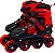 Patins Inline Vermelho Tamanho 38-41 (G) - 2644 - Unitoys - Imagem 3