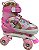Patins Quad Sereia Rosa Tamanho 30-33 (P) - 2649 - Unitoys - Imagem 4