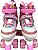 Patins Quad Sereia Rosa Tamanho 30-33 (P) - 2649 - Unitoys - Imagem 2