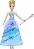 Boneca Princesa Cinderela Vestido Com Luzes - Mattel JBF94 - Imagem 1