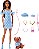 Boneca Barbie Fashion & Beauty Teresa e Cão - Mattel JFP38 - Imagem 4